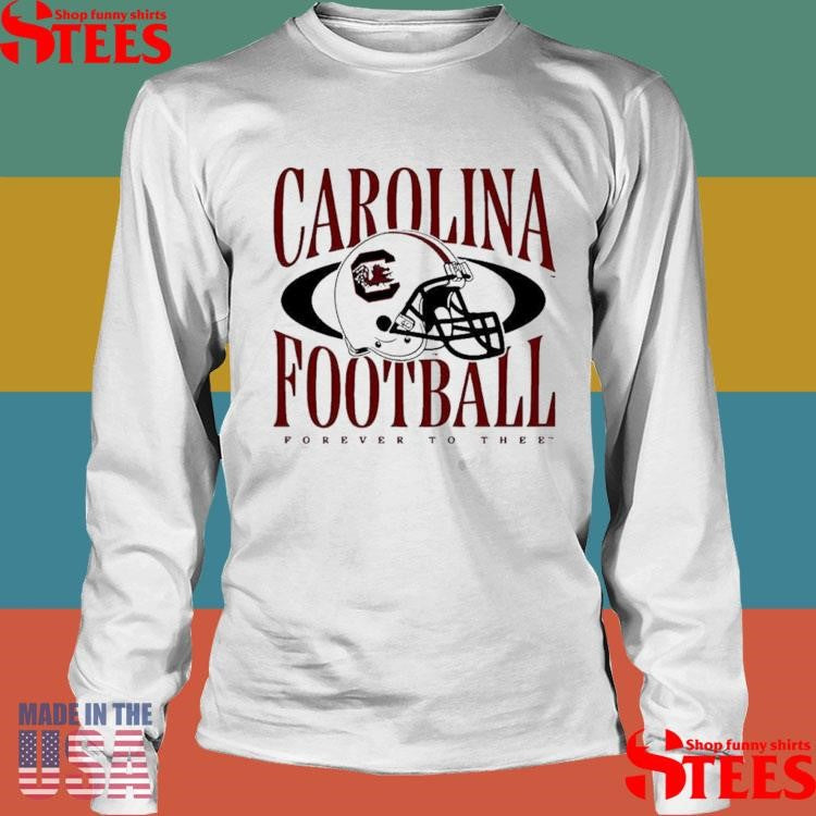 Carolina Gamecock Football Forever To Thee Helmet Logo T-shirts