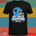Carolina Panthers Nfc South 2025 Champions T-shirt
