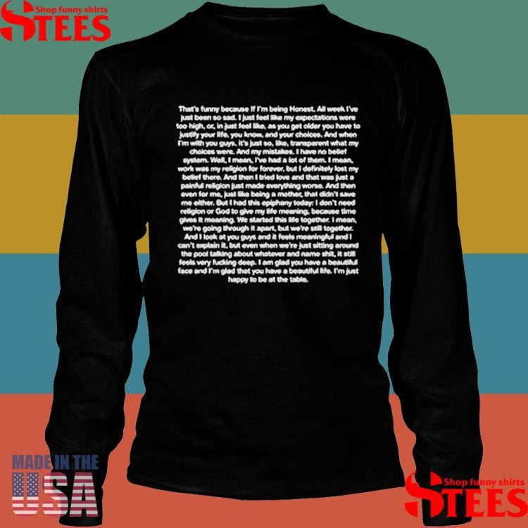 Carrie Coon Monologue Shirts