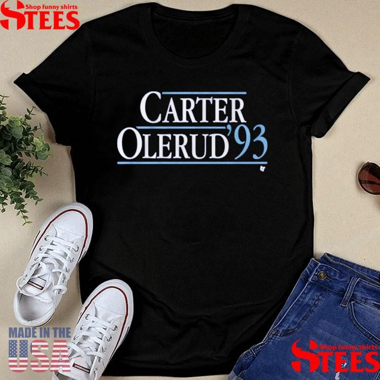Carter-olerud ’93 Joe Carter And John Olerud Toronto Blue Jays Mlb T-shirt