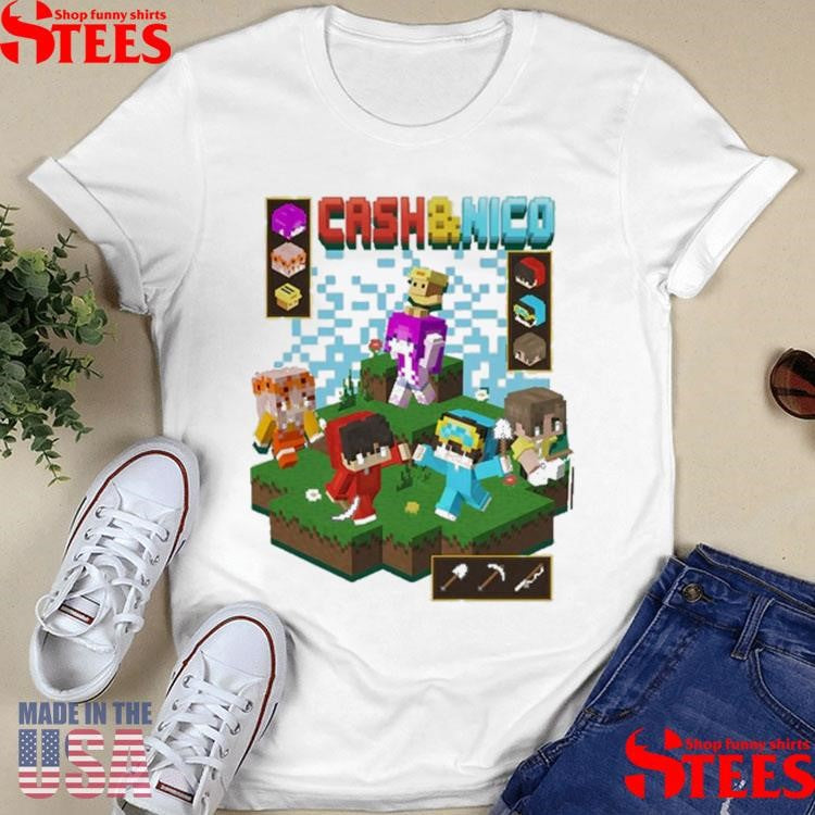 Cash And Nico Crafting Island Shirts