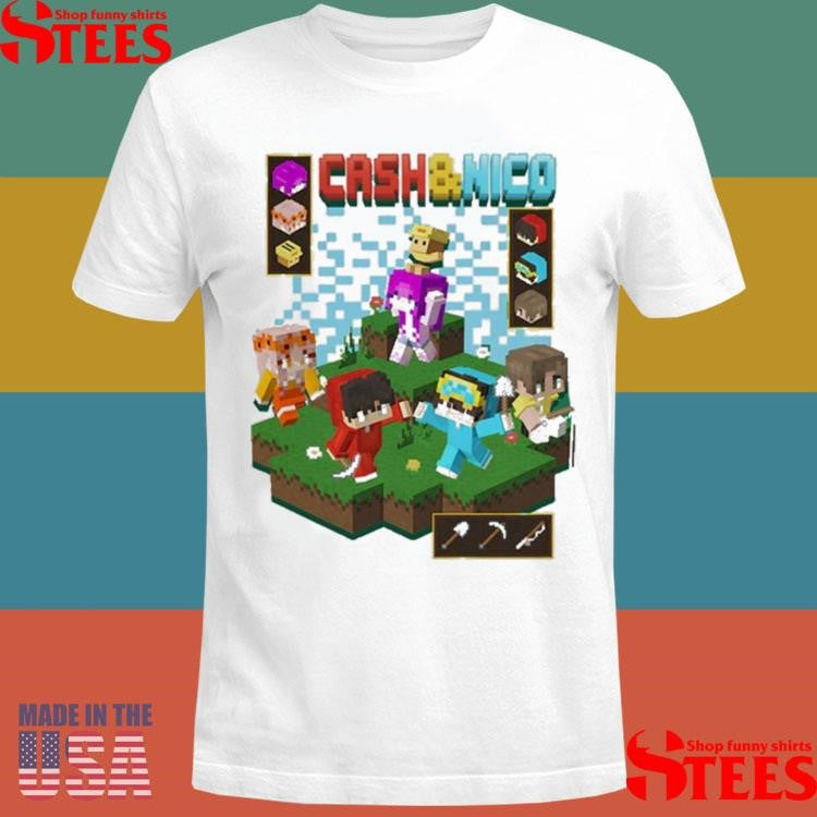 Cash And Nico Crafting Island Shirts