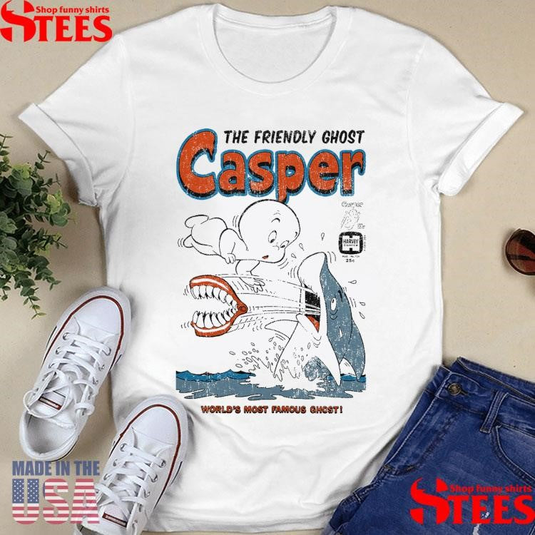 Casper The Friendly Ghost Jump The Shark Shirts