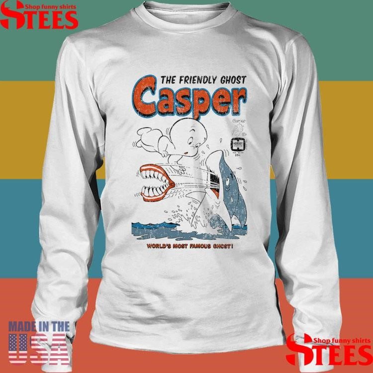 Casper The Friendly Ghost Jump The Shark Shirts
