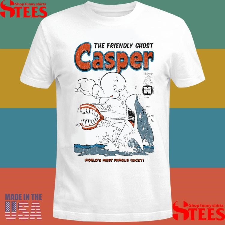 Casper The Friendly Ghost Jump The Shark Shirts