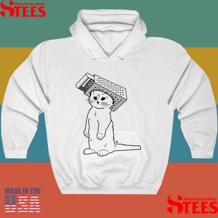 Cat Cheese Grater Gary T-shirt