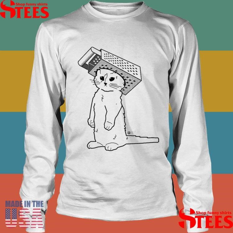 Cat Cheese Grater Gary T-shirt