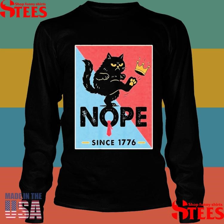 Cat No Kings In America T-shirt