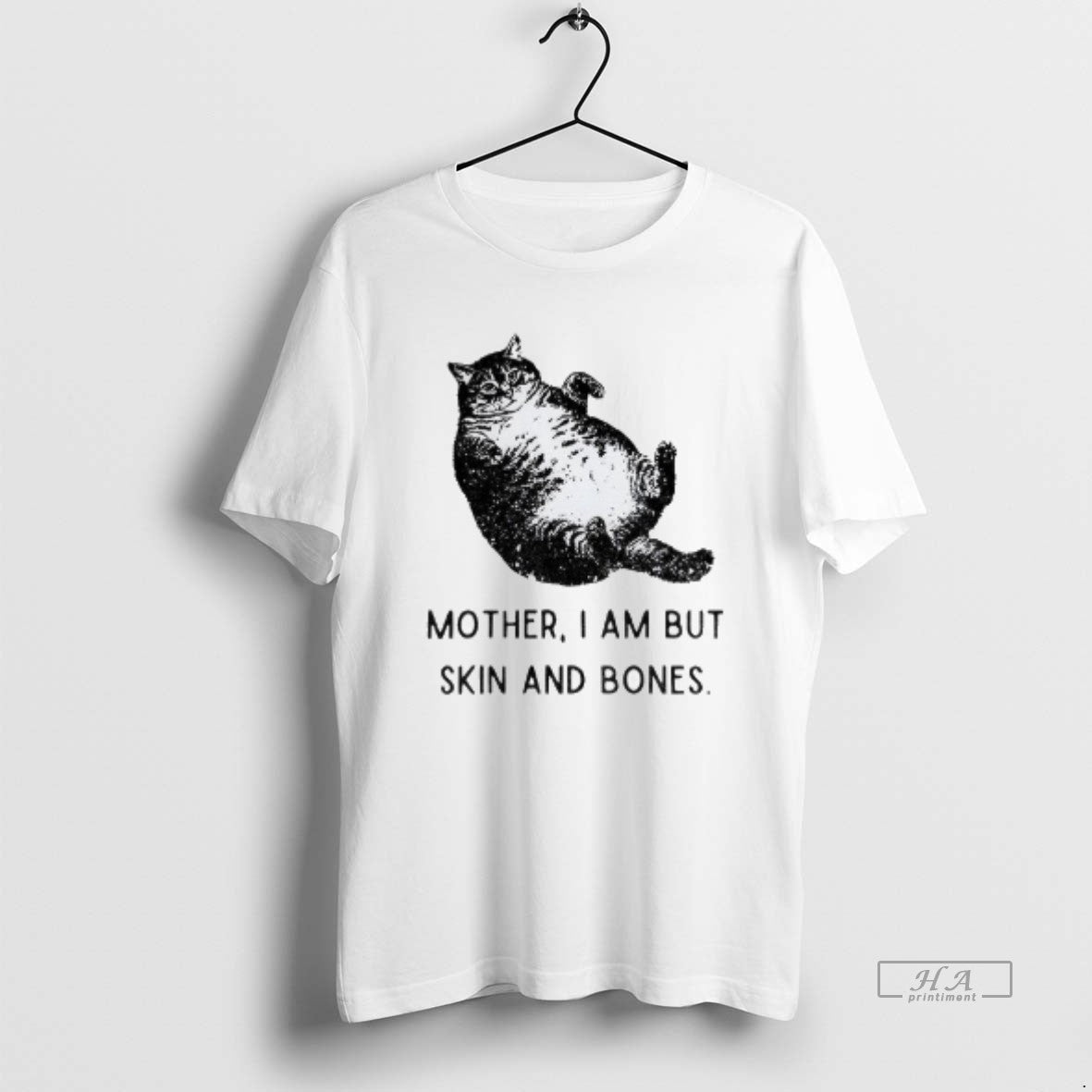 Official Cat Mother I Am But Skin And Bones Funny T-Shirts, Hoodie, Sweatshirt | CiraTrend.com