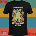 Causing A Little Destruction As A Treat Beer T-shirts