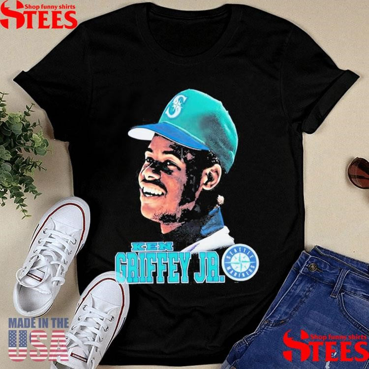 Cc Sabathia Mitchell Ness Ken Griffey Big Face T-shirts