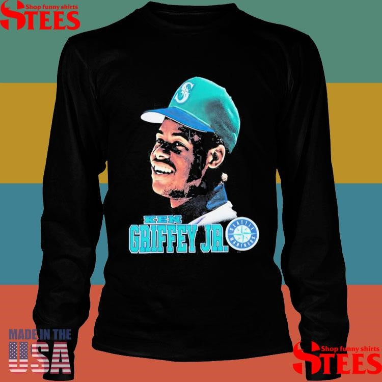 Cc Sabathia Mitchell Ness Ken Griffey Big Face T-shirts
