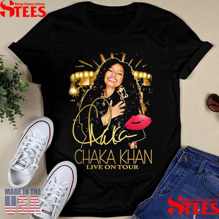 Chaka Khan Live On Tour 2025 Shirts