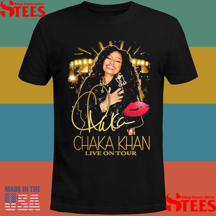 Chaka Khan Live On Tour 2025 Shirts