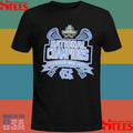 Champion Navy North Carolina Tar Heels 2025 Ncaa Women’s Lacrosse National Champions Eco Powerblend Shirts