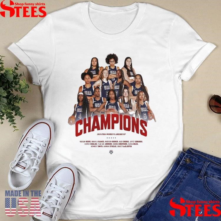 Champions 2025 Fiba Women’s Americup T-shirt