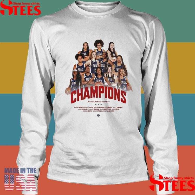 Champions 2025 Fiba Women’s Americup T-shirt