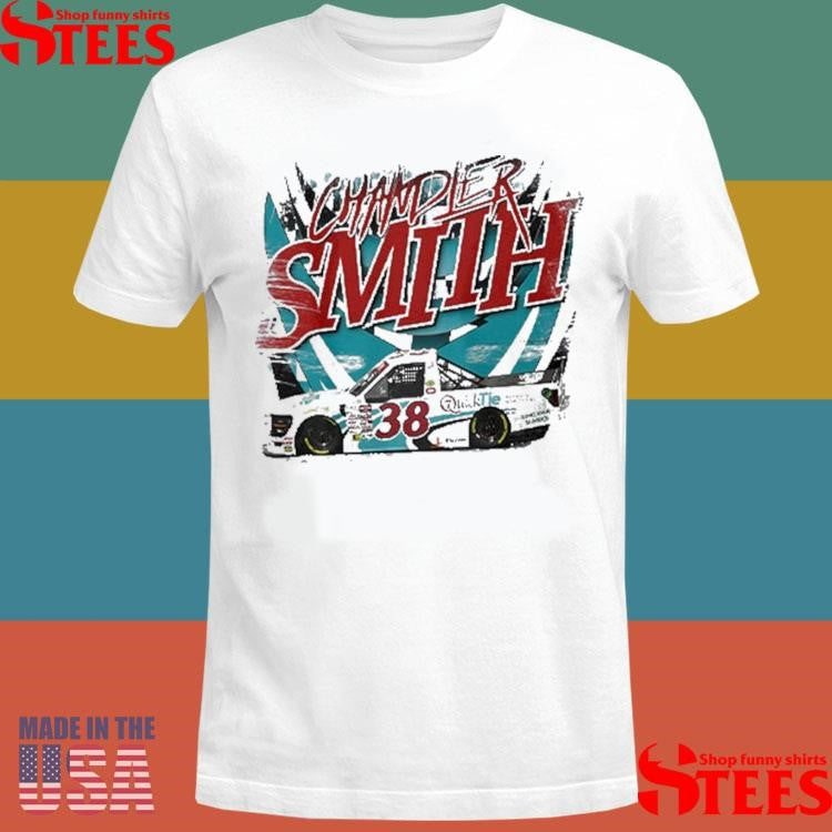 Chandler Smith Front Row Motorsports Quicktie Car T-shirt