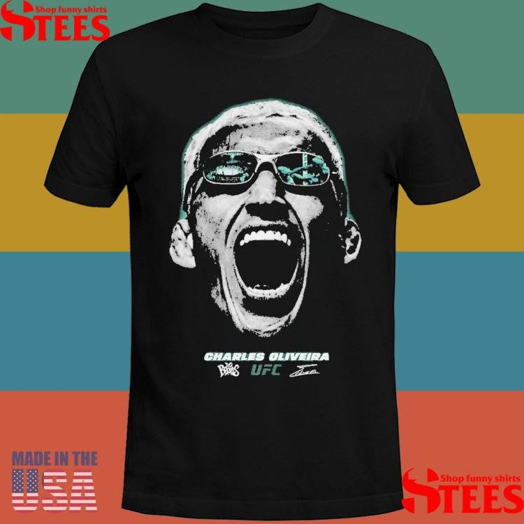 Charles Oliveira Fight Vision Boxy T-shirt
