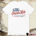 Charlie Kirk A True Patriot The Greatness Of Our Nation Lies In The Power And Potential Of Its Individuals 1993-2025 t-shirt