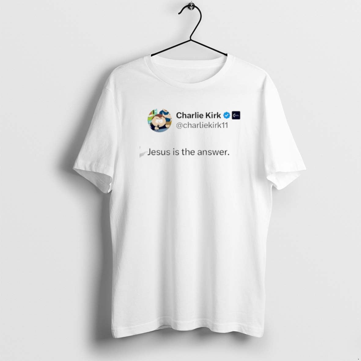 Official Charlie Kirks X Account Post Jesus Is The Answer T-Shirts, Hoodie, Sweatshirt | CiraTrend.com