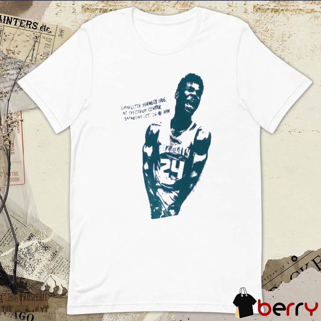 Charlotte Hornets Live At Spectrum Center Saturday Oct 26 2024 t-shirtCharlotte Hornets Live At Spectrum Center Saturday Oct 26 2024 t-shirt