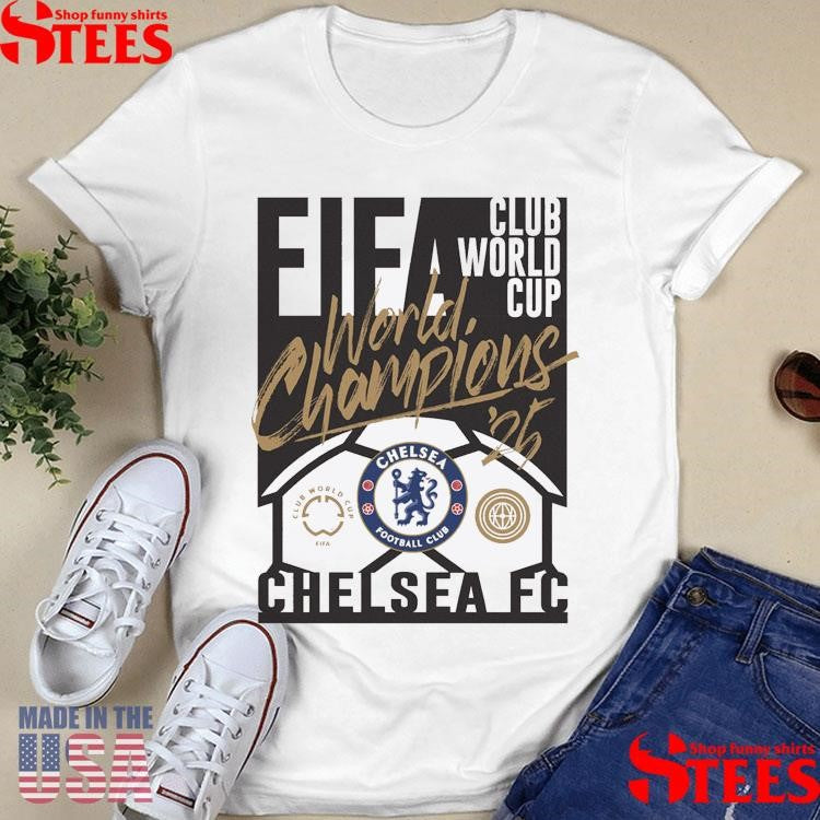 Chelsea World Champions Full 2025 Badge Guide & Fan Must-Knows T-shirt