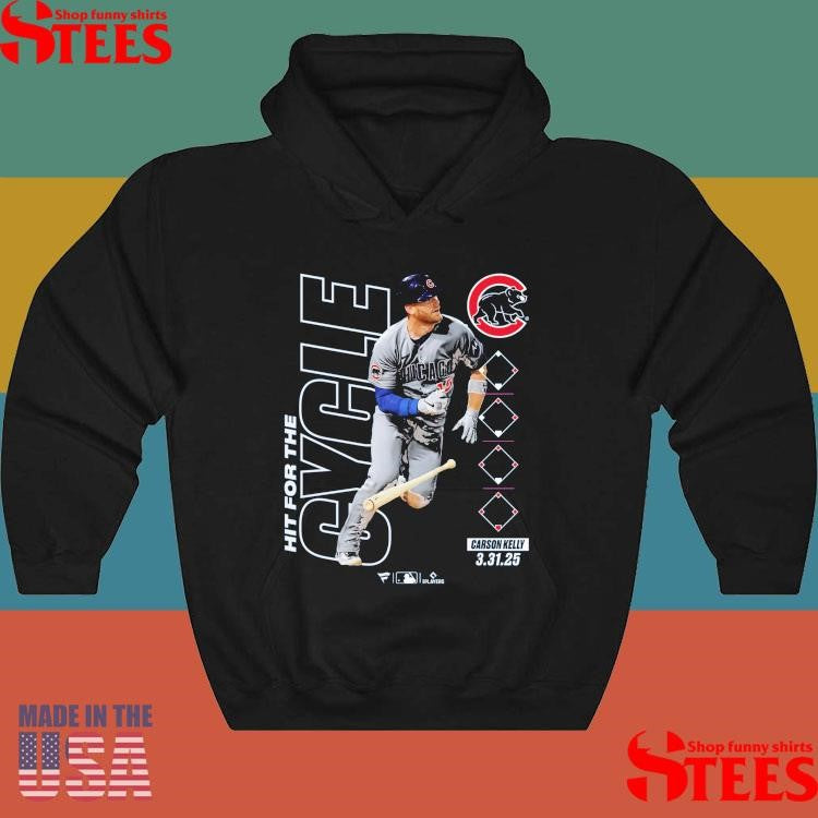 Chicago Cubs Carson Kelly Royal Hit For The Cycle Shirts