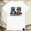 Chicago Cubs Vs Milwaukee Brewers 2025 MLB National League Divisional Round Mascots t-shirt