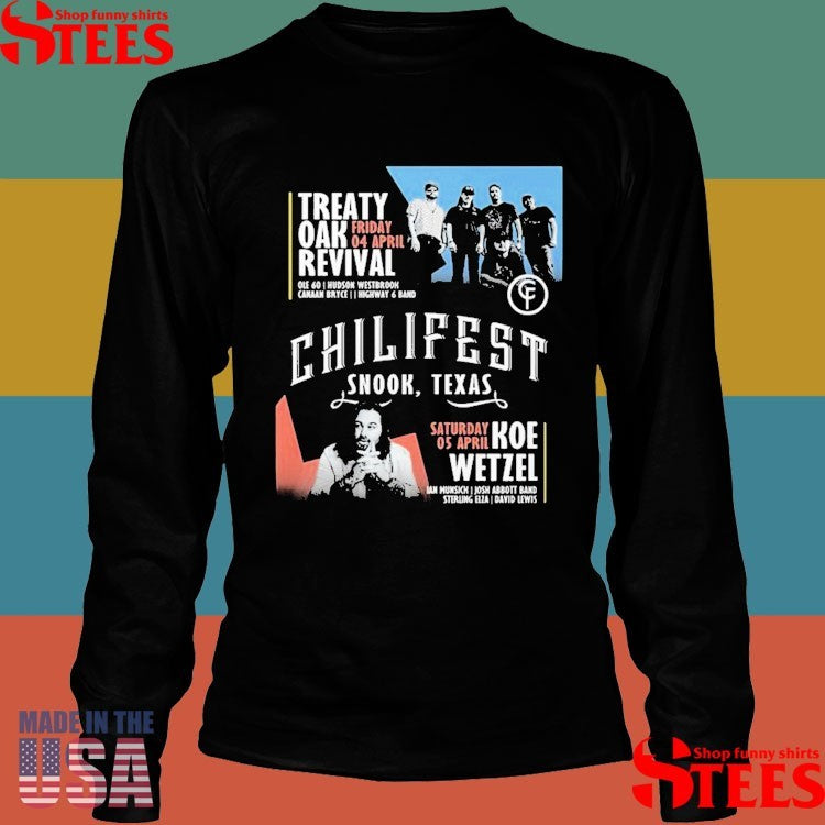 Chilifest Snook Tx Festival 2025 Shirts