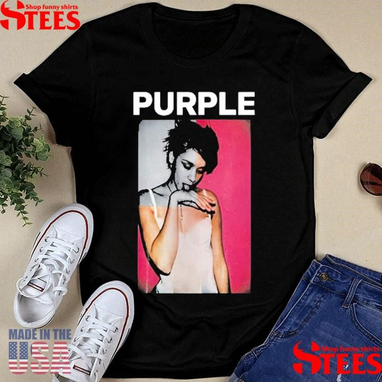 Chloe Sevigny Purple Shirts