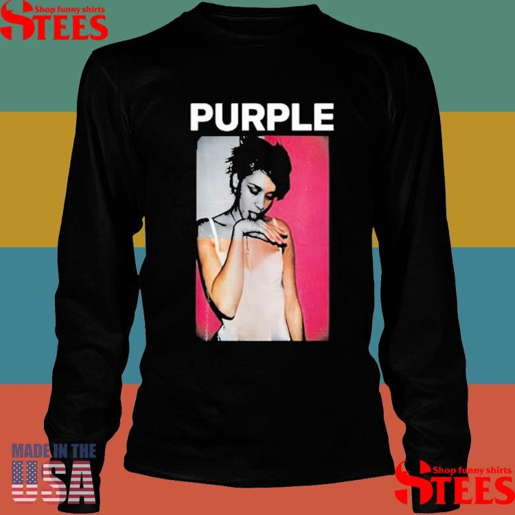 Chloe Sevigny Purple Shirts