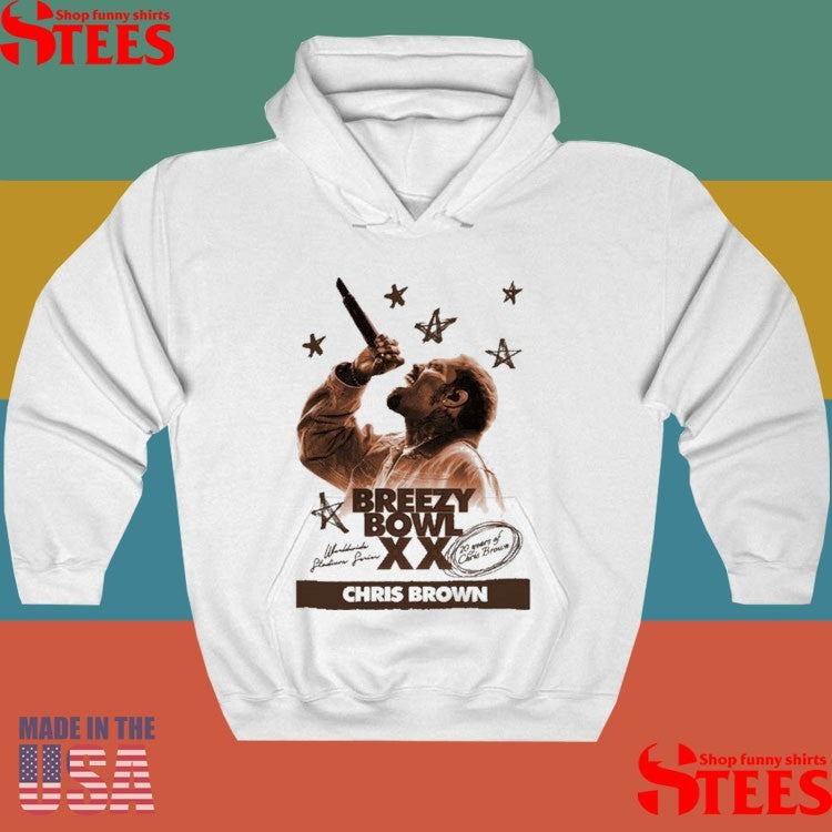 Chris Brown Breezy Bowl Xx Pregame Shirts