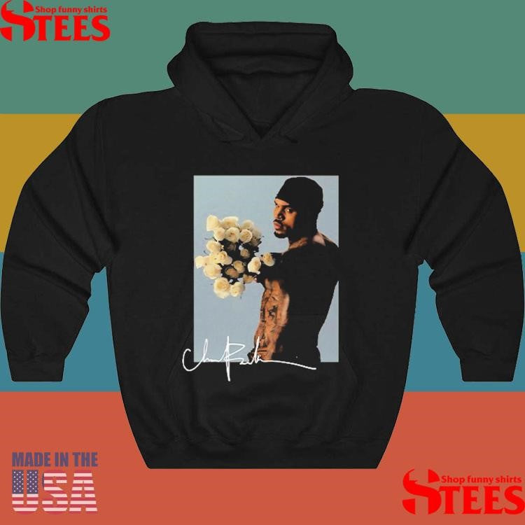Chris Brown Flower T-shirts
