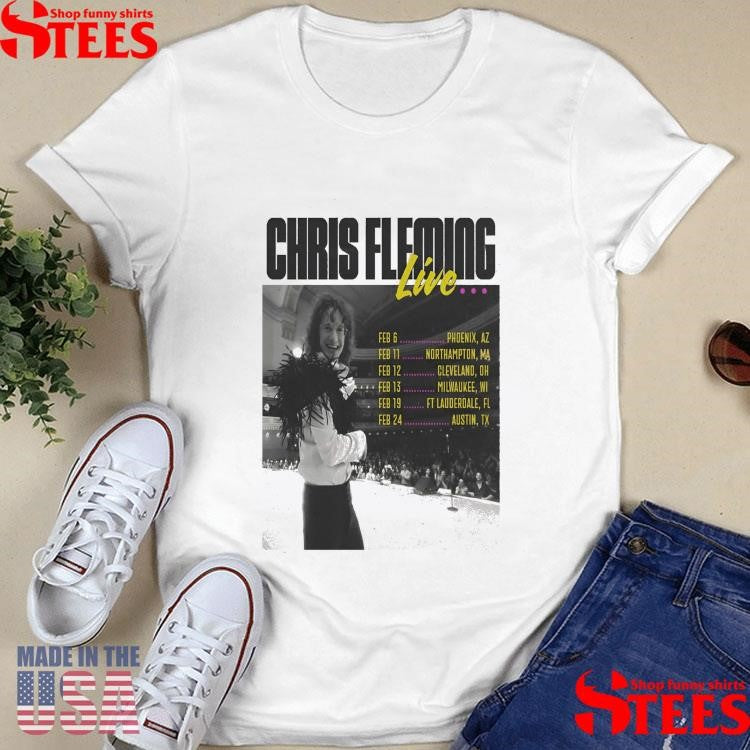 Chris Fleming February 2026 Tour T-shirt