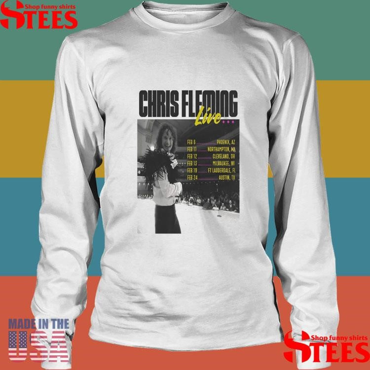 Chris Fleming February 2026 Tour T-shirt