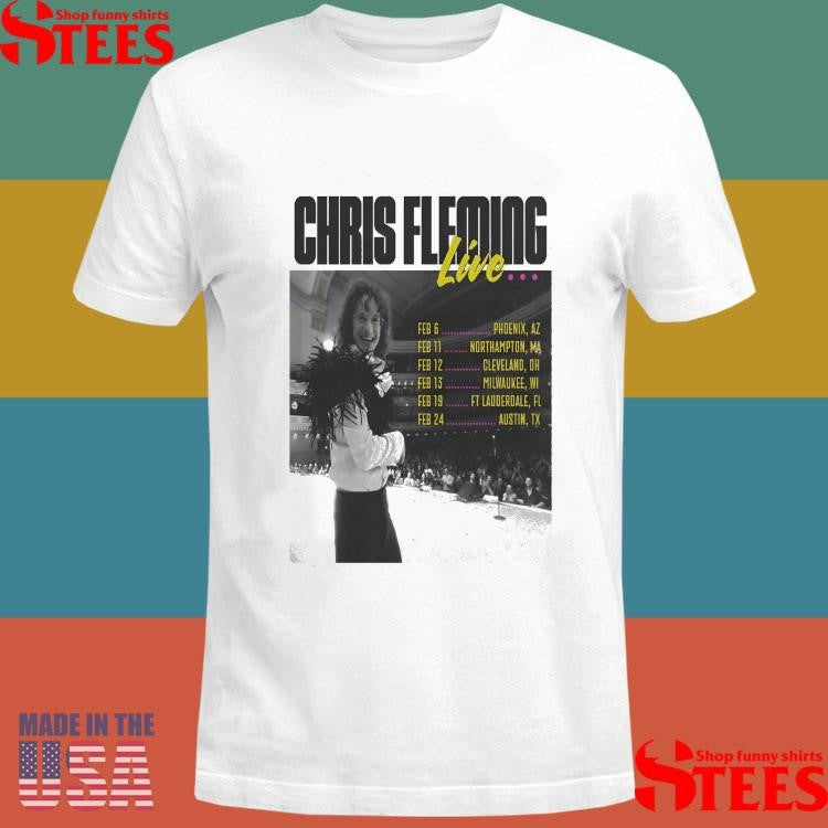 Chris Fleming February 2026 Tour T-shirt