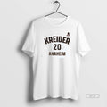 Official Chris Kreider Name And Number Anaheim Ducks T-Shirts, Hoodie, Sweatshirt | CiraTrend.com