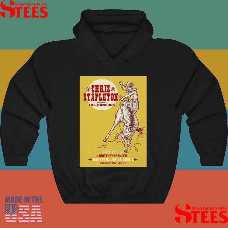 Chris Stapleton At John Paul Jones Arena In Charlottesville Va On June 7 2025 Shirts