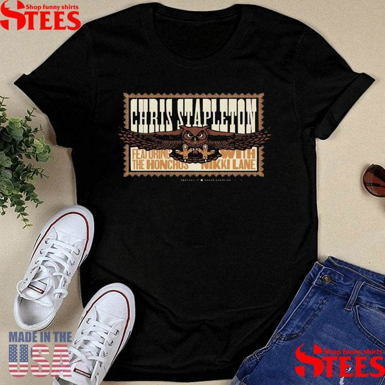 Chris Stapleton July 9, 2025 Bon Secours Wellness Arena In Greenville, Sc T-shirt