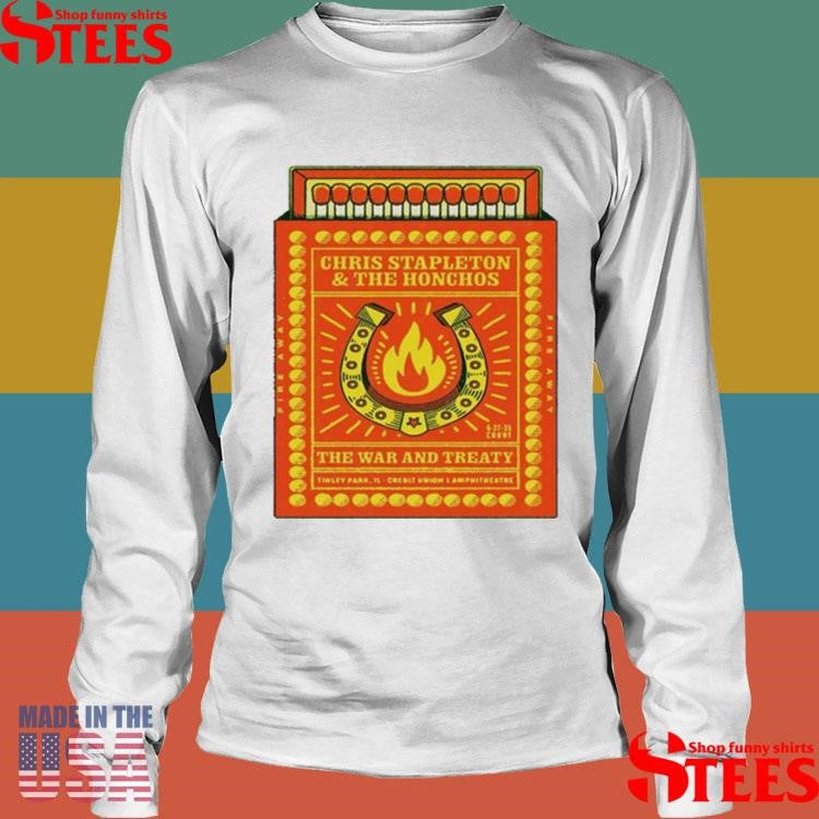 Chris Stapleton Tinley Park, Il Tour June 27 2025 T-shirt
