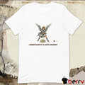 Christianity Is Anti-zionist – Make No Peace With Evil The Redeemed t-shirt