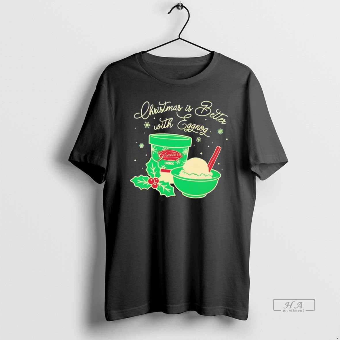 Official Christmas Is Better With Graeters Egg Nog T-Shirts, Hoodie, Sweatshirt | CiraTrend.com