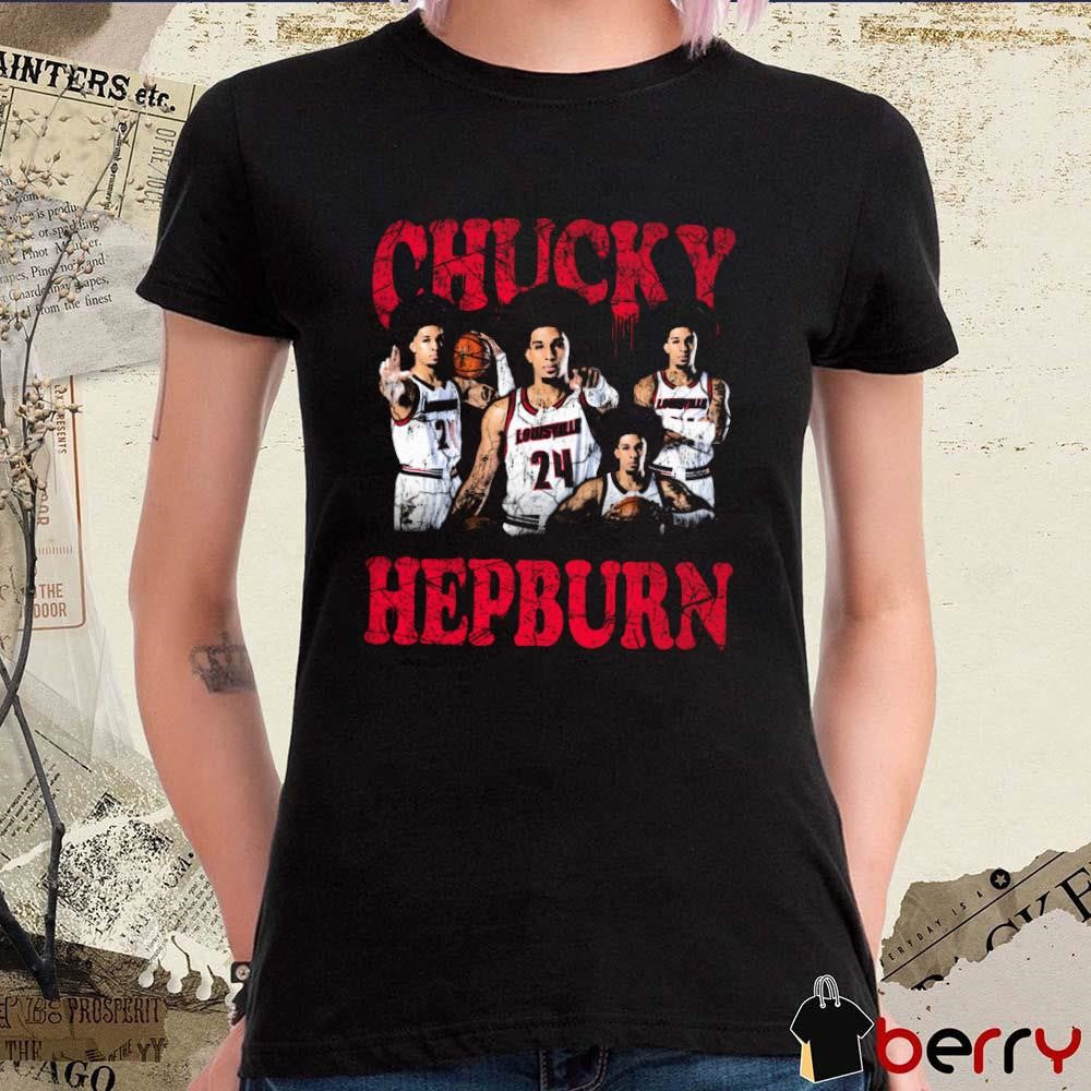 Chucky Hepburn Louisville Cardinals 90s Graphic t-shirt