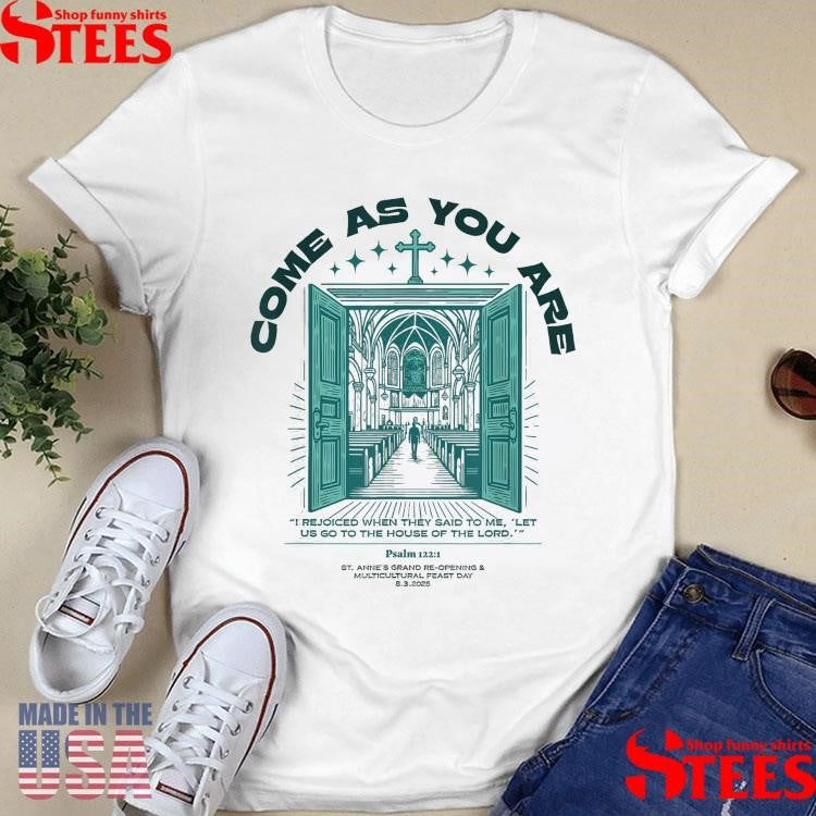 Church Welcome Psalm 1221 OpenDoors Light T-Shirt
