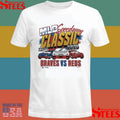 Cincinnati Reds Vs. Atlanta Braves 2025 Mlb Speedway Classic Tri-blend Shirts