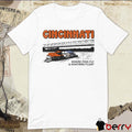 Cincinnati Where Pigs Fly And Hooters Float Football Teams Painting t-shirt