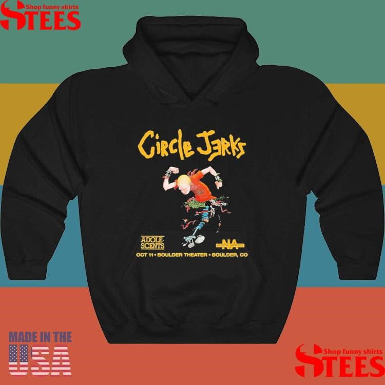 Circle Jerks Boulder, Co October 11 2025 Concert Shirts