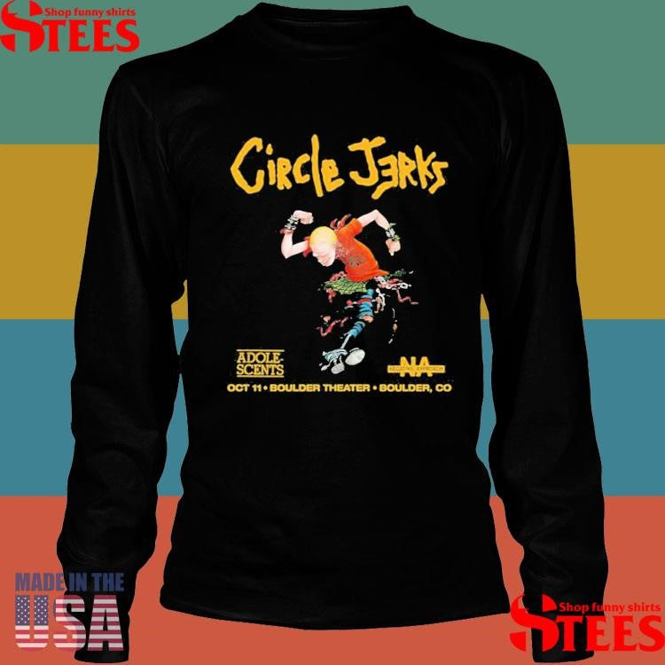 Circle Jerks Boulder, Co October 11 2025 Concert Shirts