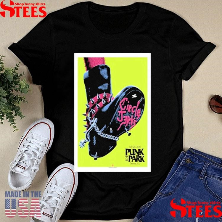 Circle Jerks National Western Complex Denver, Co July 20 2025 T-shirt